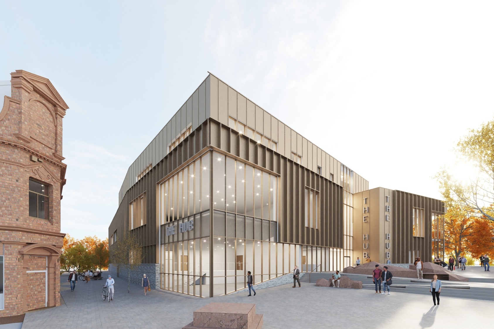 Radcliffe Civic Hub Projects Pozzoni Architecture